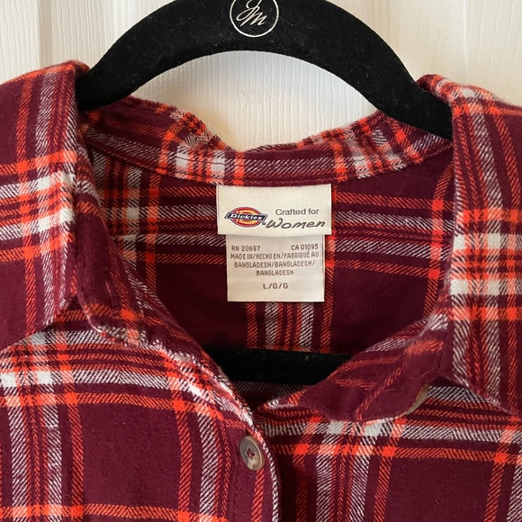 🍂 Dickie’s Ladies fall flannel 🍂 - Picture 2 of 5